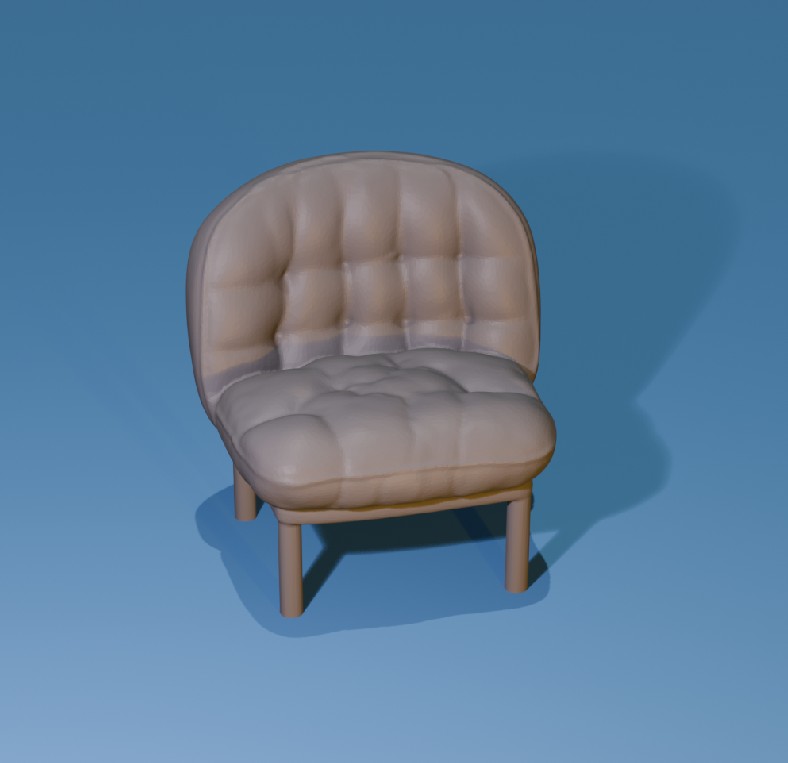 Chair — Soft Armless