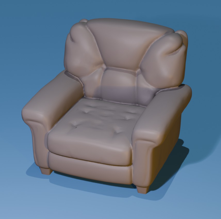 Chair — Plush Leather