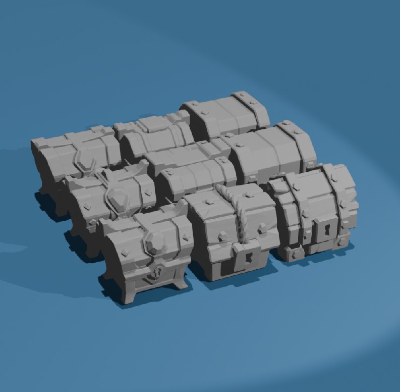 Chests Pack — 9 Styles