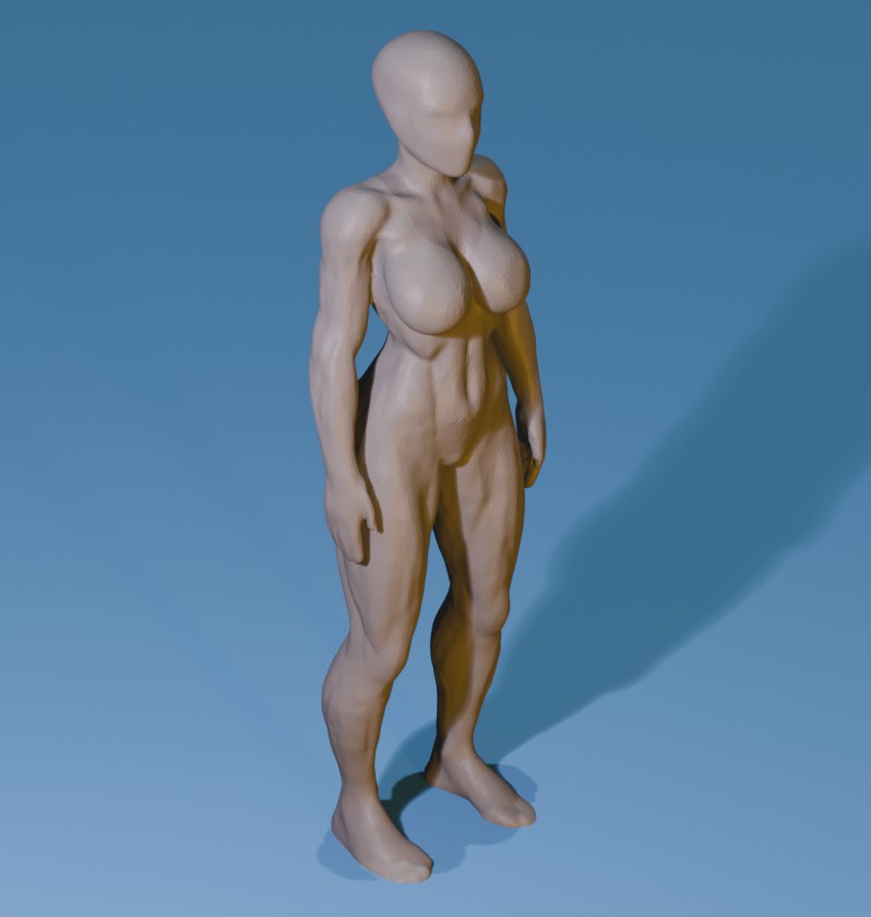 Female Body — Generic Muscular