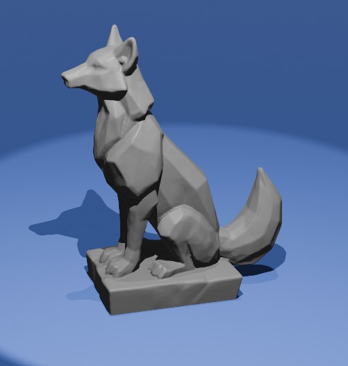 Fox — Sitting