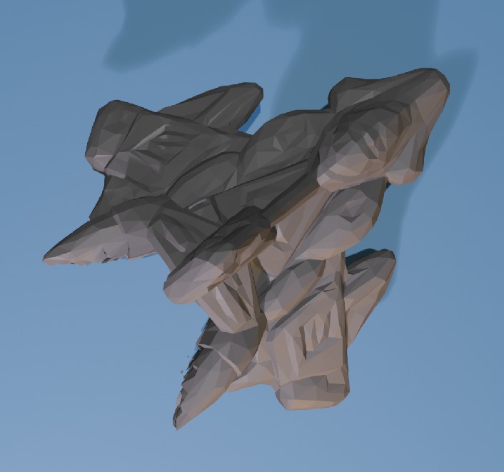 Spaceship — Merc Runner